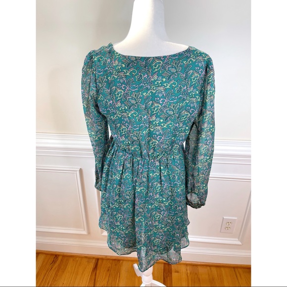 EUC ASOS Paisley Babydoll Mini Dress - Picture 4 of 6